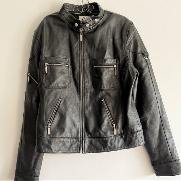 Authentic Leather Moto Jacket - Picture 5 of 8